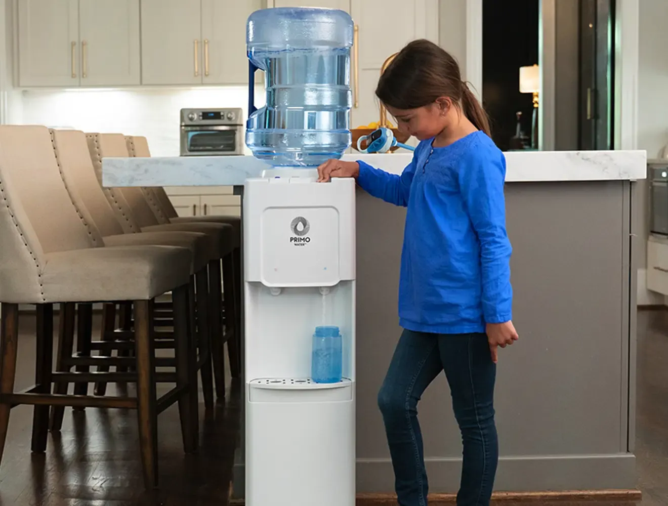 A Primo Water Top Loading Dispenser for your home